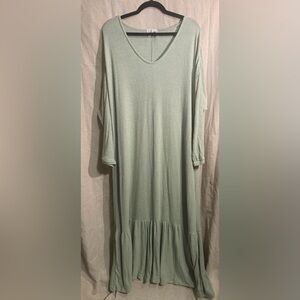 Anthropologie Saturday Sunday Brand Mint Green Maxi Dress- New